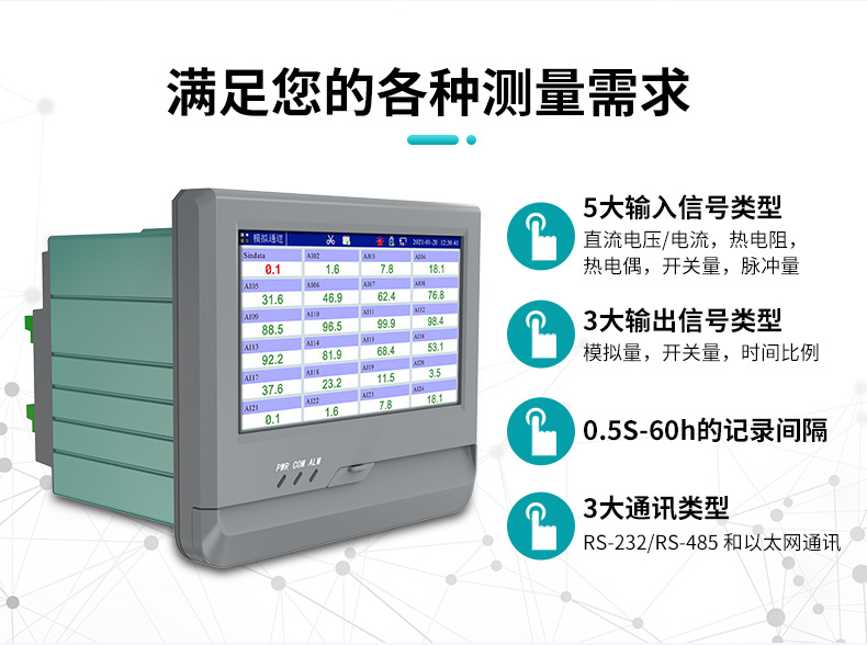 满足各式测量需求